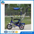 4 IN 1 push tricycle trois Air wheel baby tricycle cadre en métal enfants tricycle tricycle avec toit / parasol